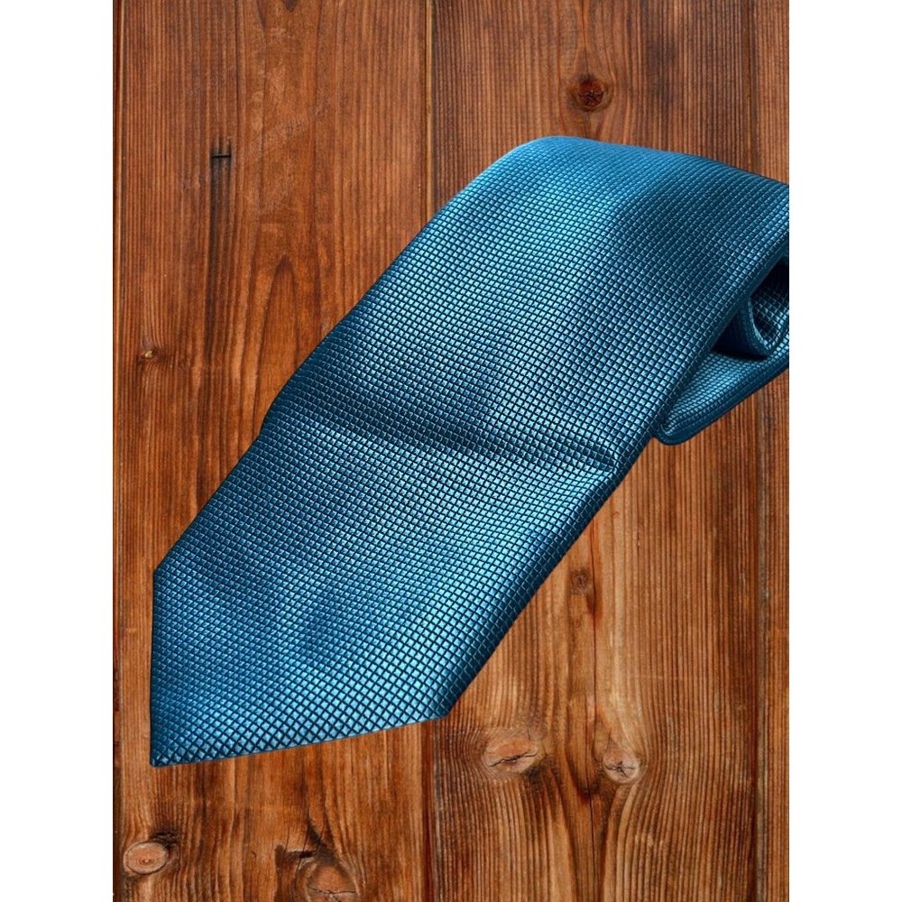 Andrea Franceschi Roma Italy Turquoise Tie 100% Silk 60" x 3.25" NWOT